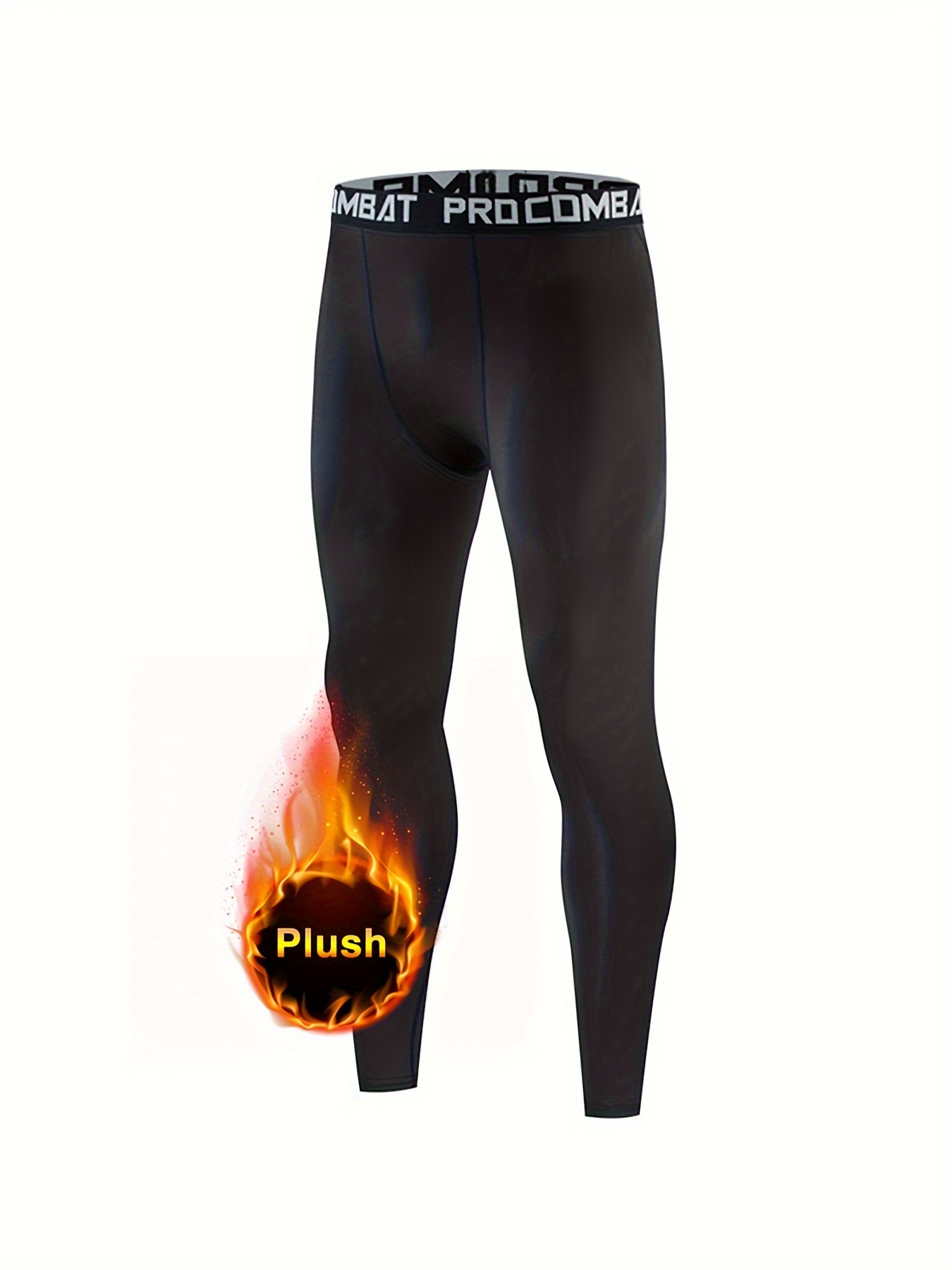 Men's High Stretch Compression Pants Quick Dry Sports Tights - Temu