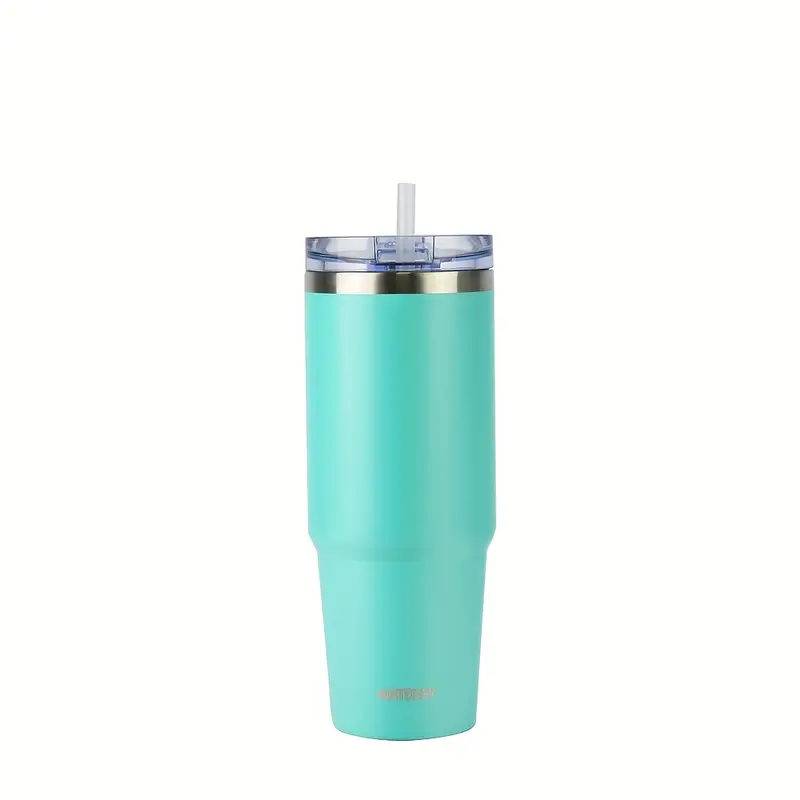 NEW Reduce 40 oz. Cold 1 Stainless Steel Travel Mug Tumbler One Size Mint  blue