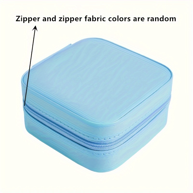 Simple Solid Color Storage Box Lightweight Jewelry Organizer - Temu