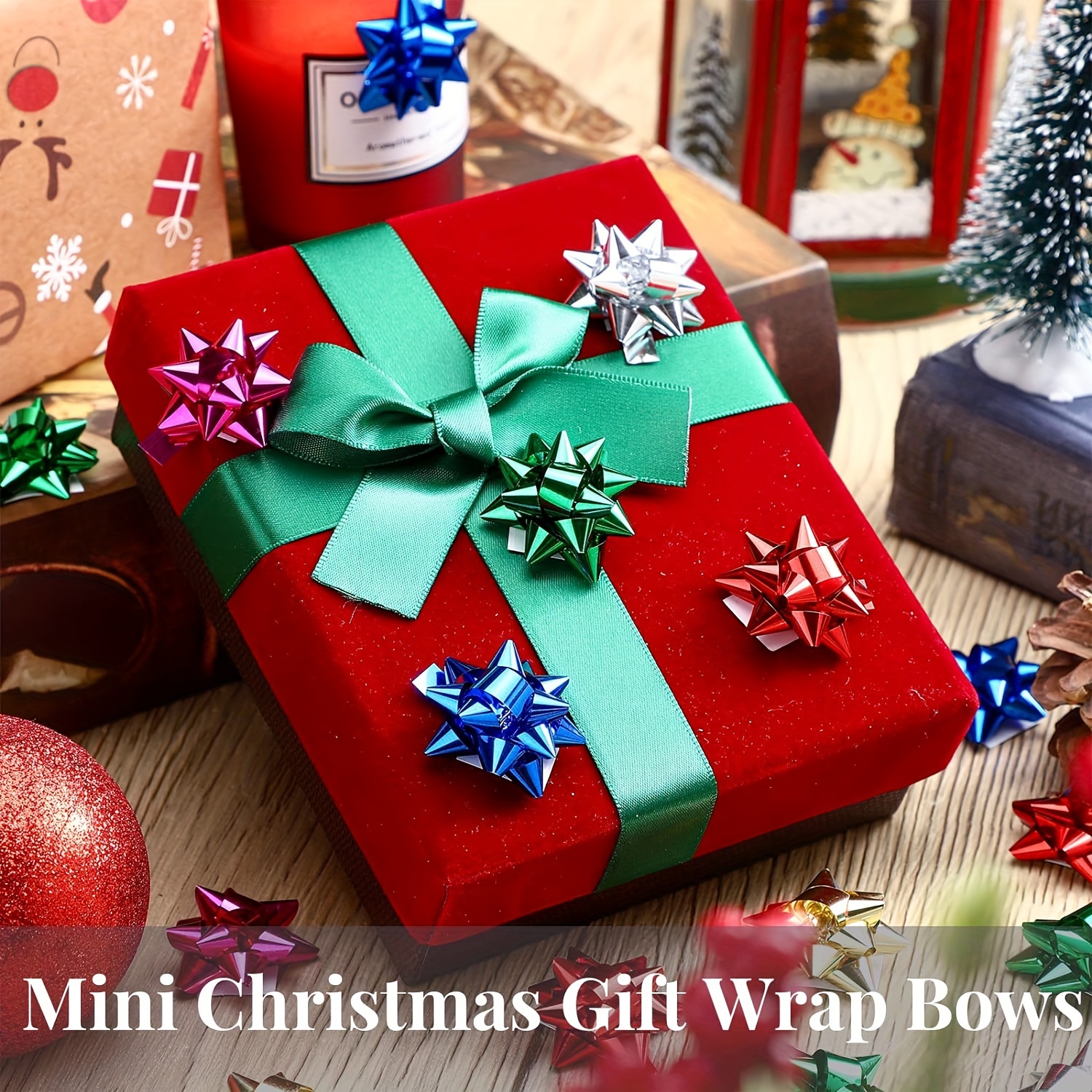 Bright Bows For Gift Wrapping Mini Gift Wrap Bows For - Temu