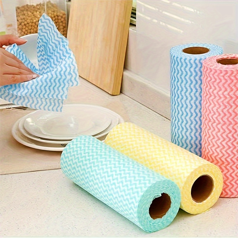 10 Kitchen Dishcloths, Reusable Paper Towels for Counter and Dishware -  Eco-Friendly Cellulose Sponge Cloths - AliExpress