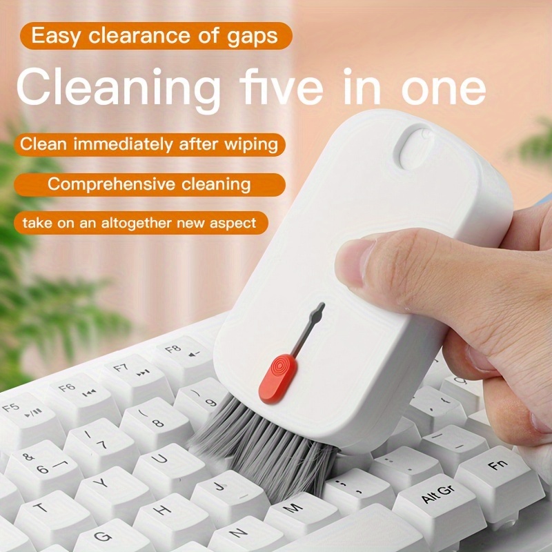 Kit de limpieza de teclado 11 en 1, kit de limpieza para laptop, limpiador  de cepillo de teclado, limpiador electrónico para teléfono celular