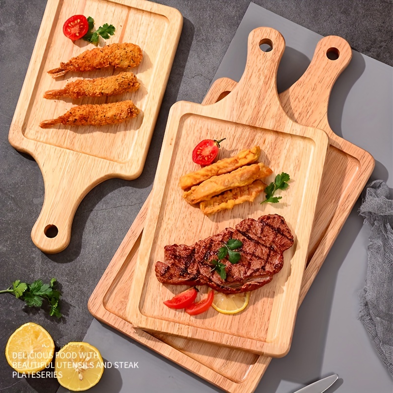 1pc Acacia Wood Kitchen Utensils Set - Includes Bread Board, Chopping  Board, Pizza Board, Cutting Board, and Fruit Board - Perfect for  Restaurants and