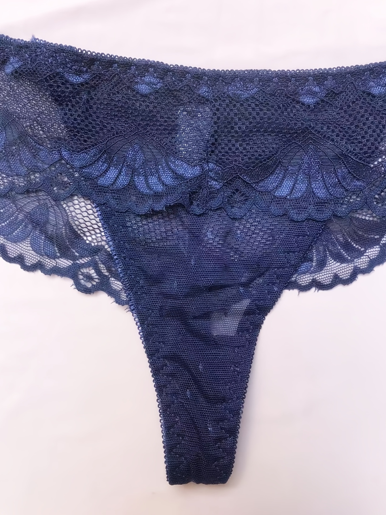 Women'secret Blue Lace Panties