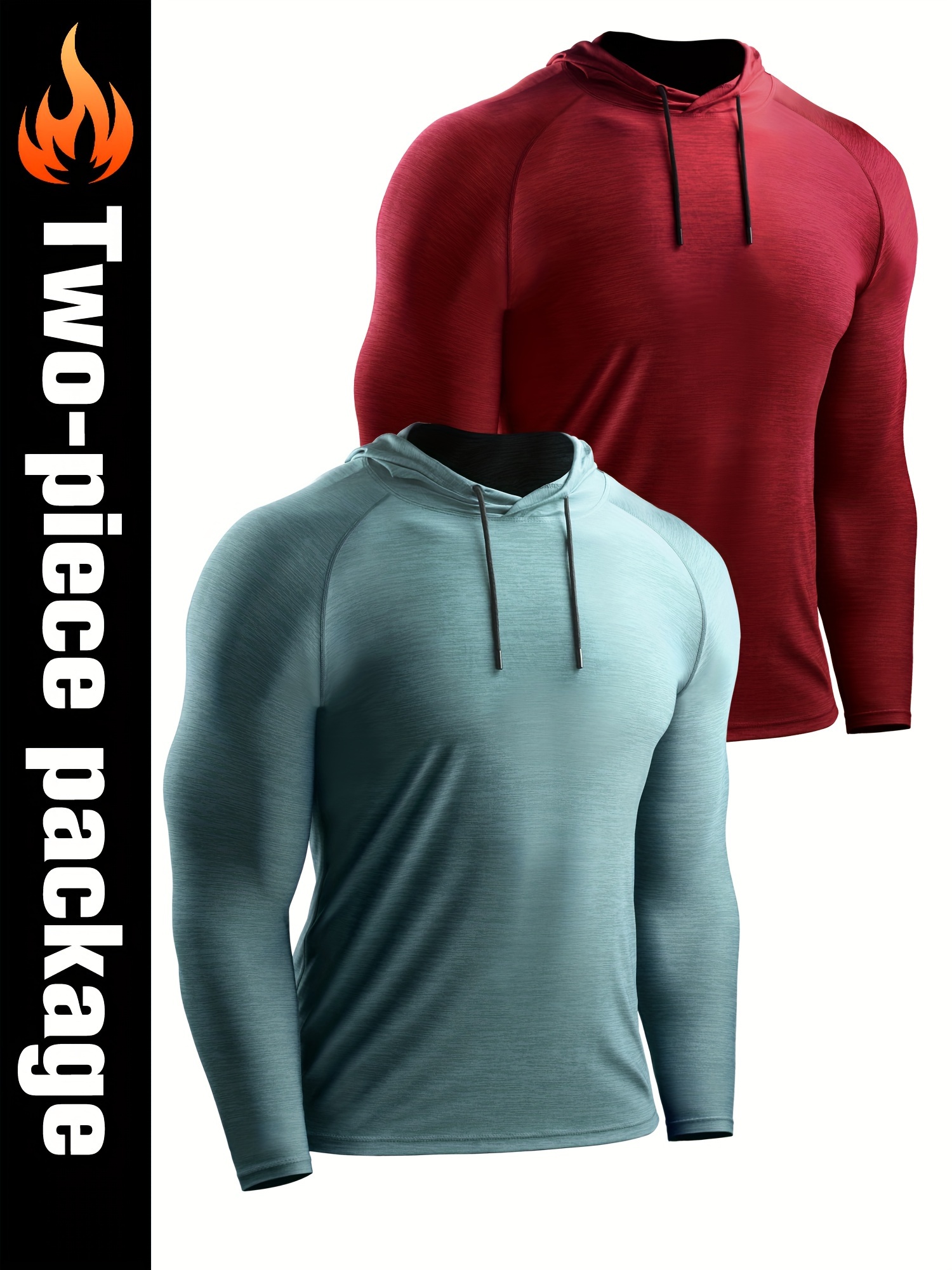 Men's Casual Sports Long Sleeve T-shirt Gym Fitness Running