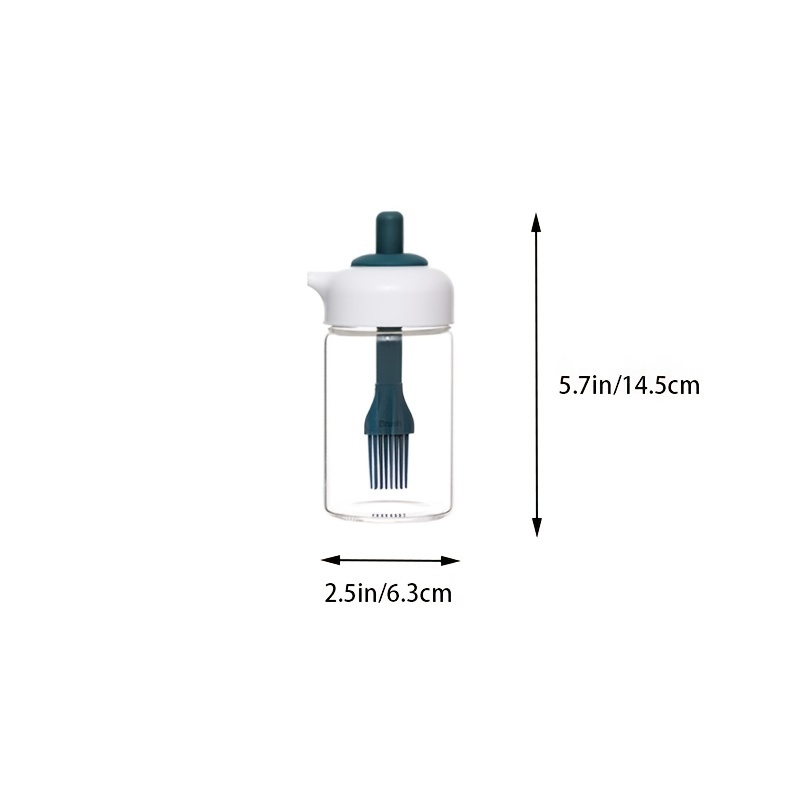 Dispensador de botellas de aceite para apretar de cocina de 1 pieza, botella  para apretar condimentos, contenedor de aceite de plástico reutilizable a  prueba de fugas, fácil recarga y limpieza - Temu