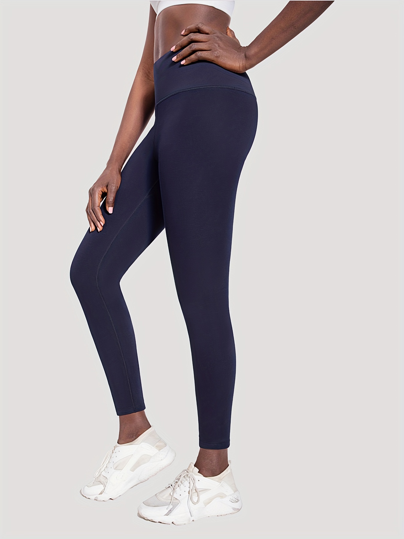 High-Waisted Yoga Leggings with Phone Pocket and Sweat Absorption for  Women's Fitness and Activewear