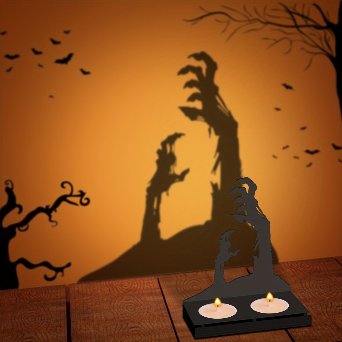 Gothic Candle Holder - Temu