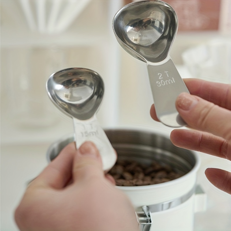 Measuring Coffee Scoop 304 Stainless Steel Coffee Graduated - Temu