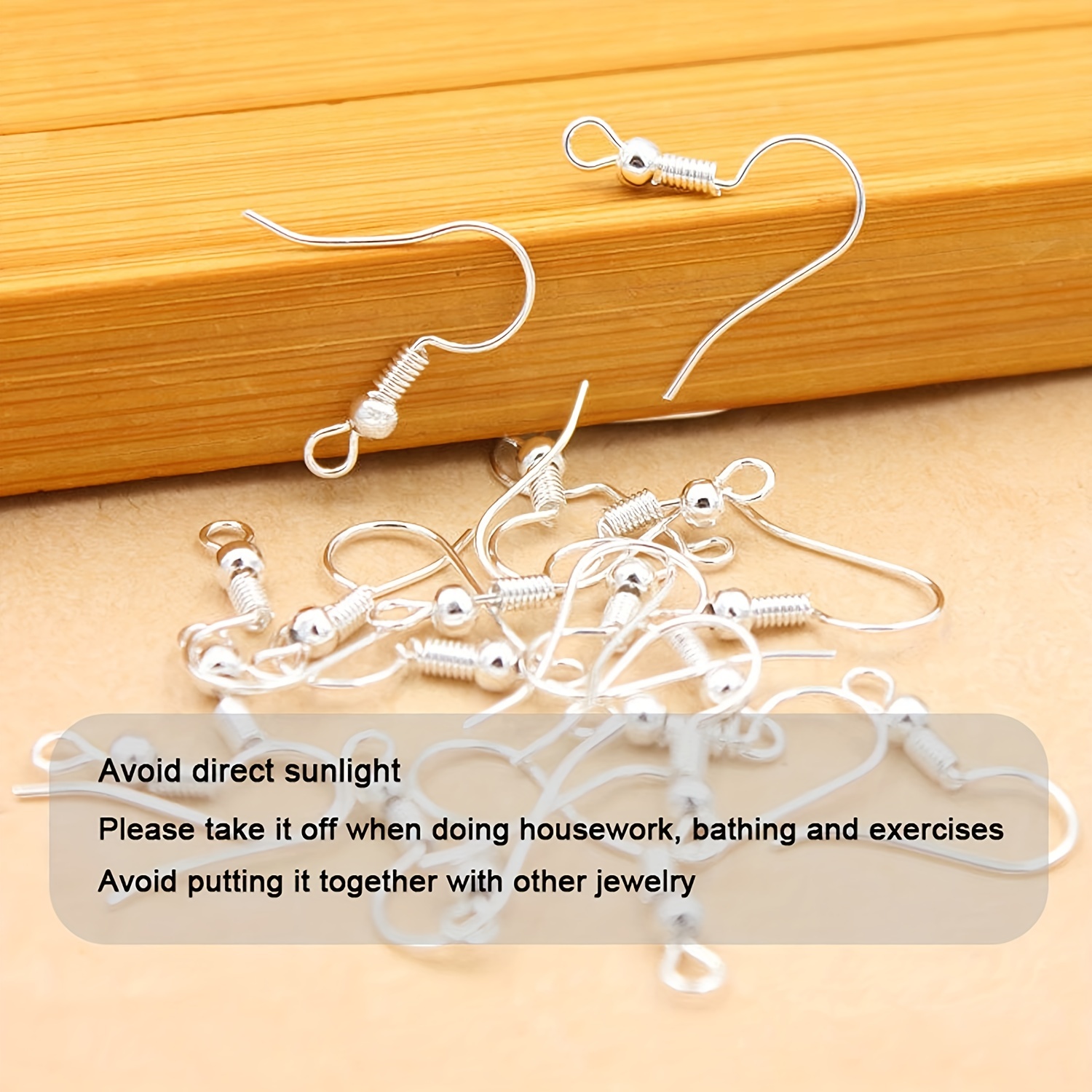 Hypoallergenic Earring Making Kit Jump Rings Clear Silicone - Temu