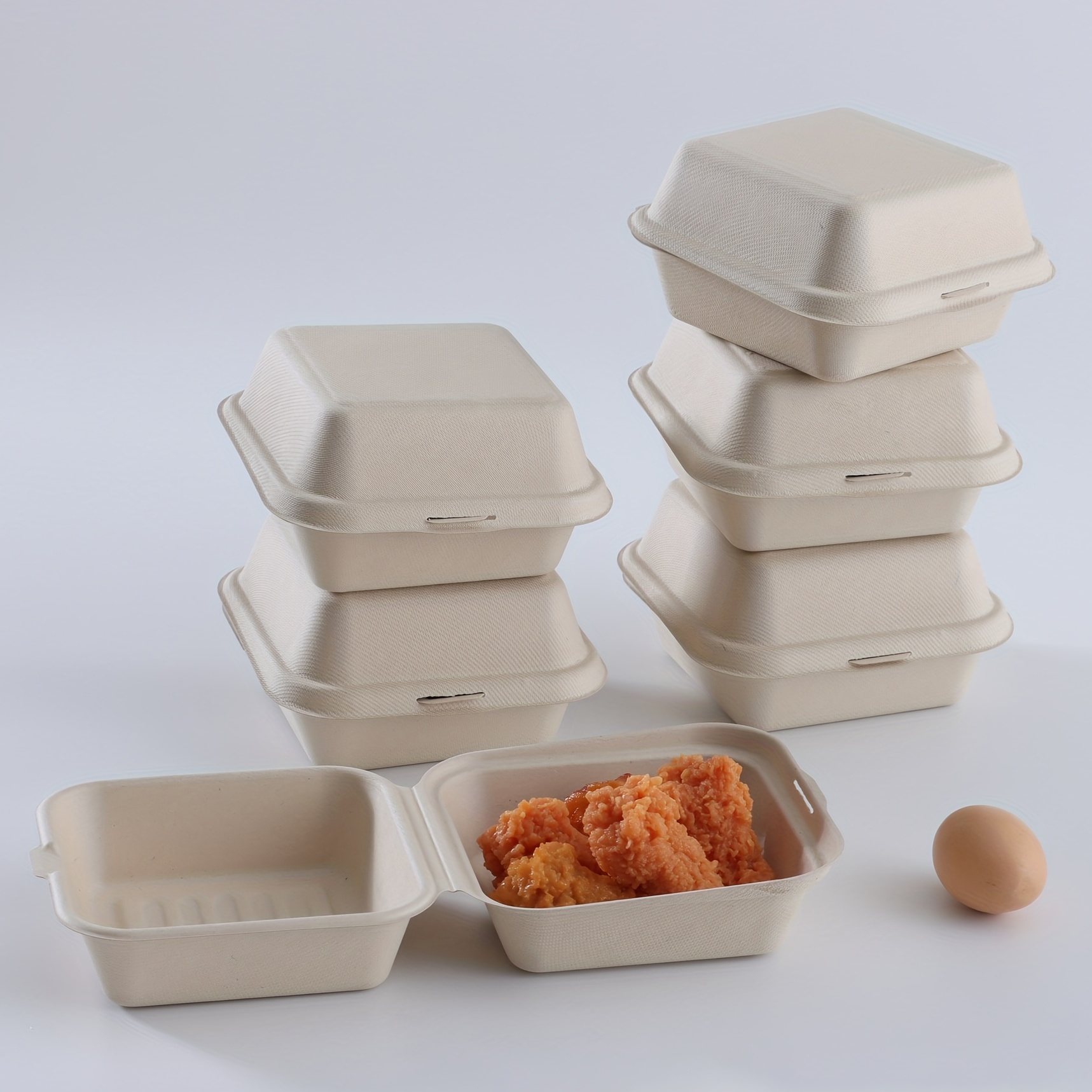 Cajas de plástico desechables para Tartas, caja de embalaje
