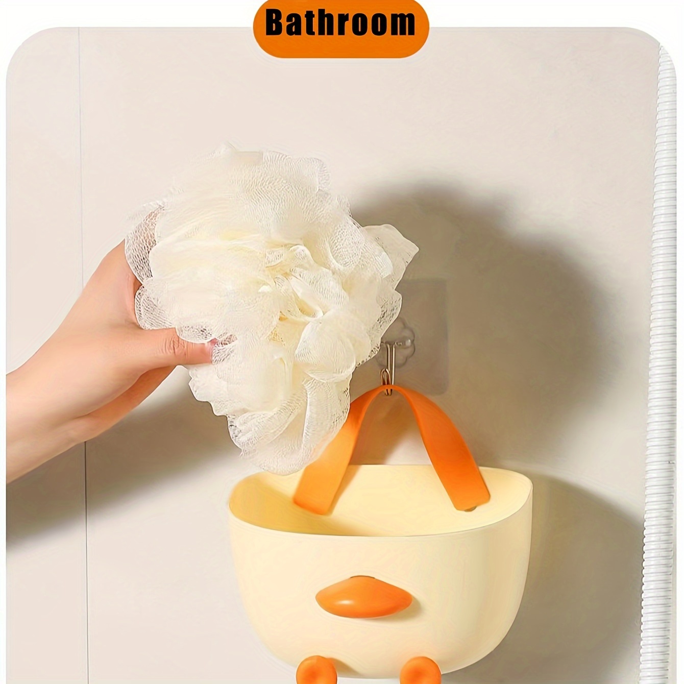 1pc Hanging Storage Box, Wall Hanging Onion Ginger Garlic Storage