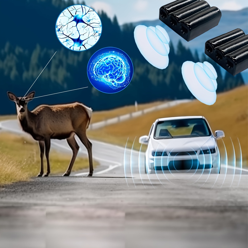 Upgraded Deer Whistles Car Deer Horn Car Save Deer Whistle - Temu