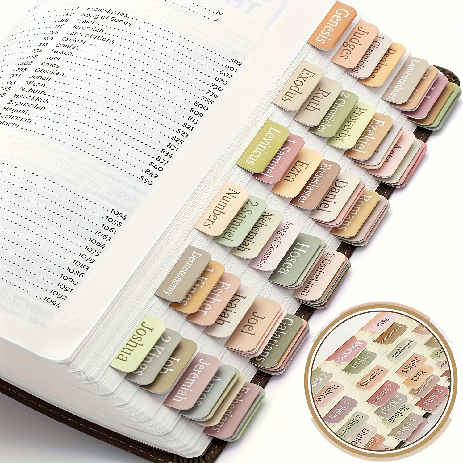 bible tabs sticky index tabs 75 tabs boho theme laminated bible tabs for women and men study bible bible index tabs bible book tabs bible labels tabs bible tabs sticky tabs 5sheets set details 1