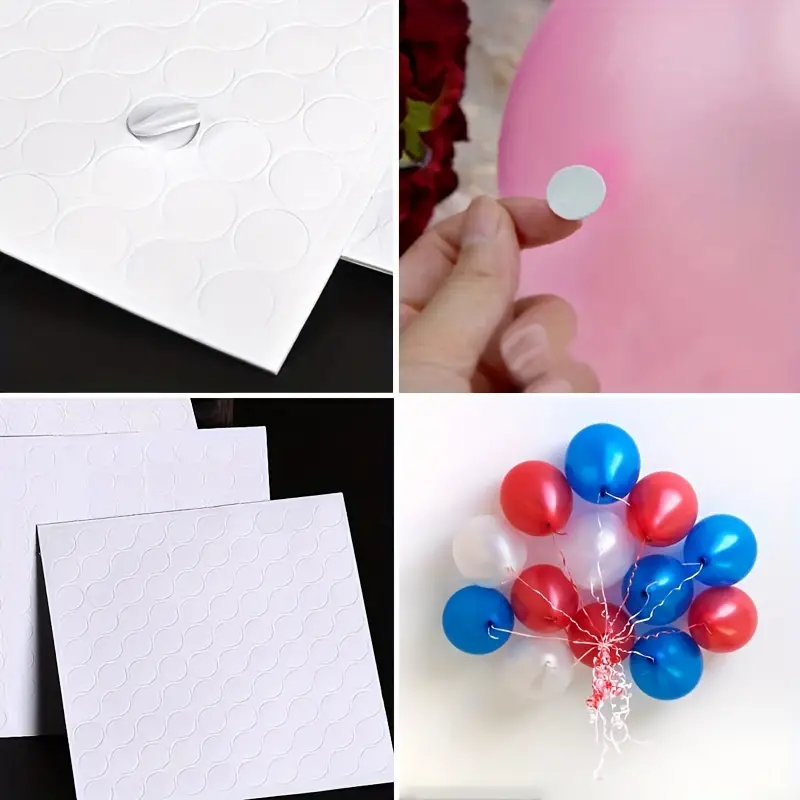 100 Points Balloon Attachment Glue Dot Attach Balloons To Ceiling Wall  Stickers Birthday Party Wedding Decoration Supplies