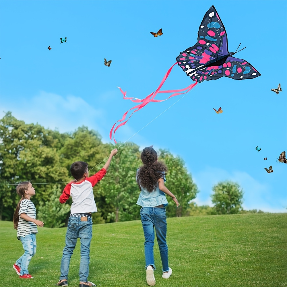 1pc Large Lightweight Butterfly Kite For Children And Adults 51.1*23.6in