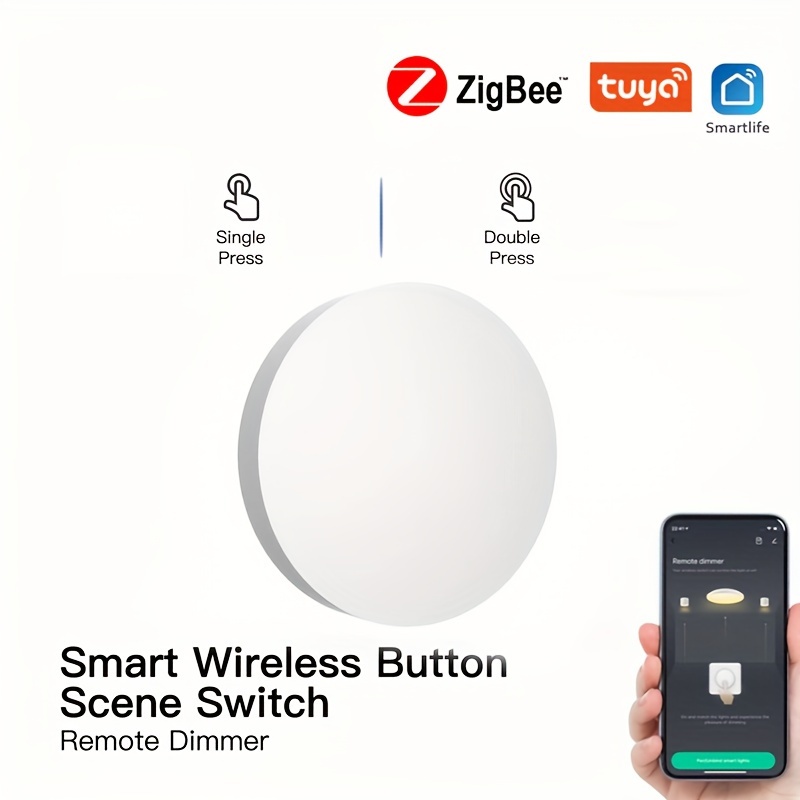ZigBee 4 Gang Portable Scene Switch Remote