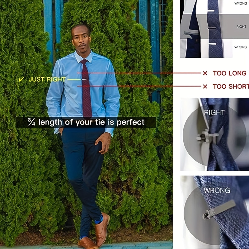 Men's Tie Clip, Tie Decoration, Small Accessories, Formal Business Tie Clip,  Friend Brother Gift - Temu