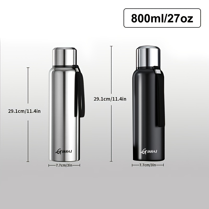 GIANXI Outdoor Thermos Large Capacity Stainless Steel Bottle Vacuum Flasks  Portable Travel Hiking Leakage-proof Thermos Bottle