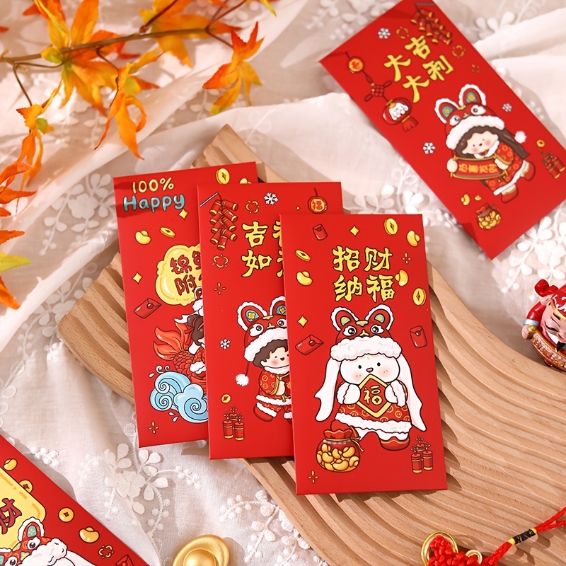 Chinese Red Envelope Lucky Money Hong Bao Spring Festival 6