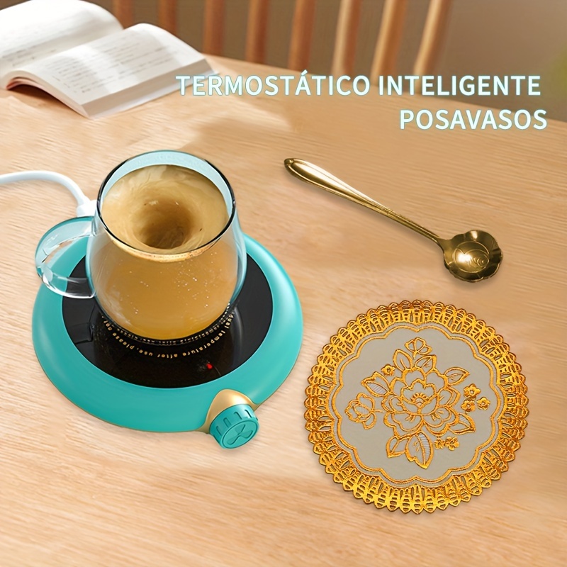 1pc Calentador Taza Café Escritorio Termostato Taza - Temu