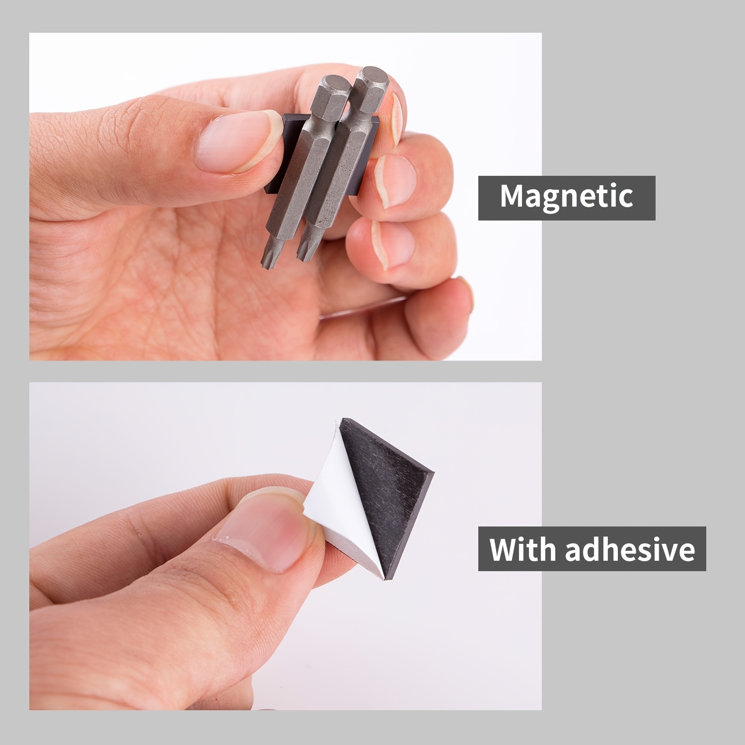 Magnetische Quadrate – selbstklebende magnetische Quadrate, flexible  klebrige Magnete – abziehen und aufkleben, magnetische Blätter – Klebeband  ist