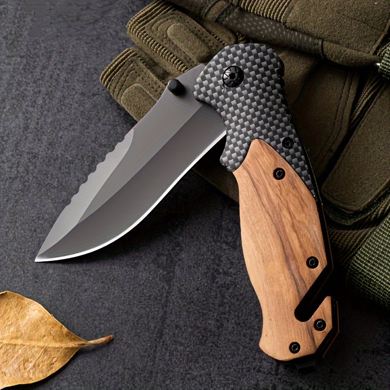 Cuchillo Bolsillo Plegable Versión Mini Autodefensa Alto - Temu