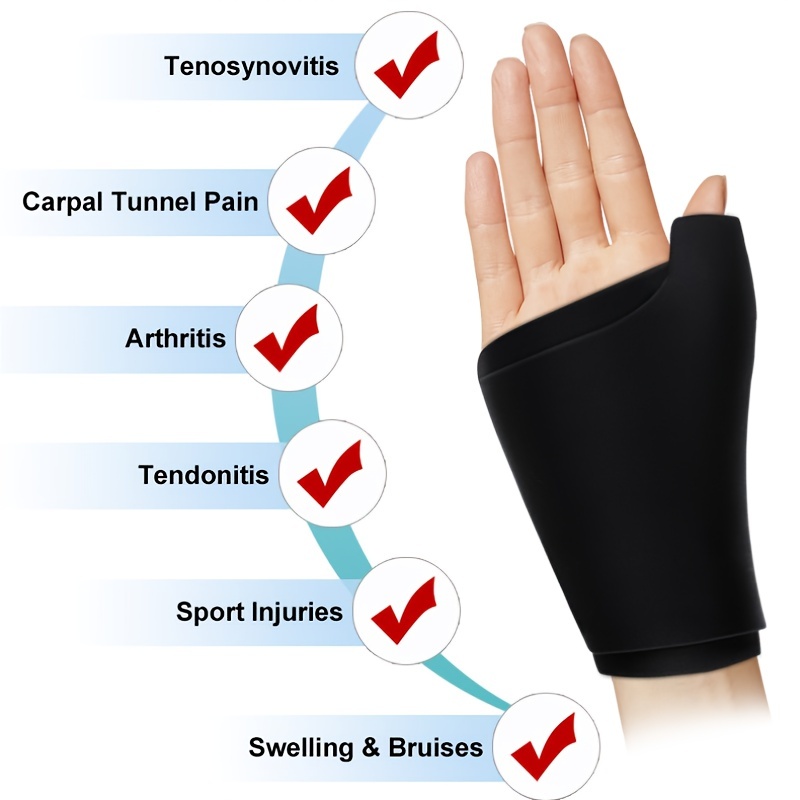 Cold Packs For Wrist And Thumb, Hot And Cold Therapy, Reusable Gel Pack