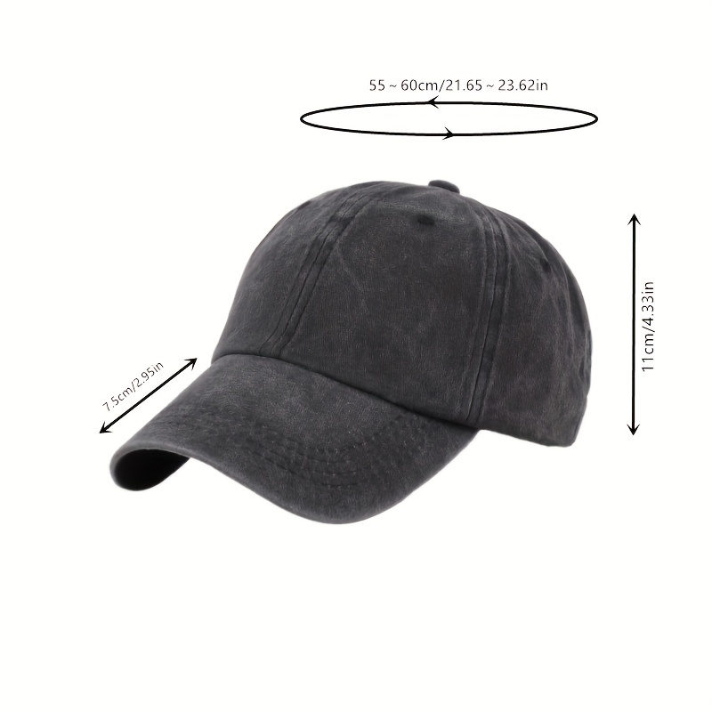 Low Profile Baseball Caps, Blank