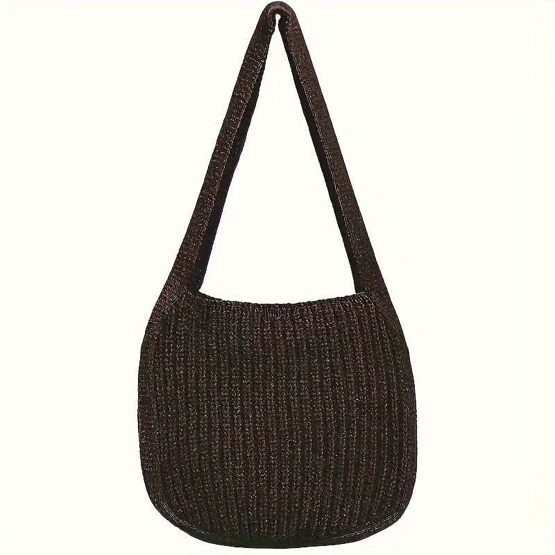  HNOMISE Crochet Mesh Beach Hobo bag for women