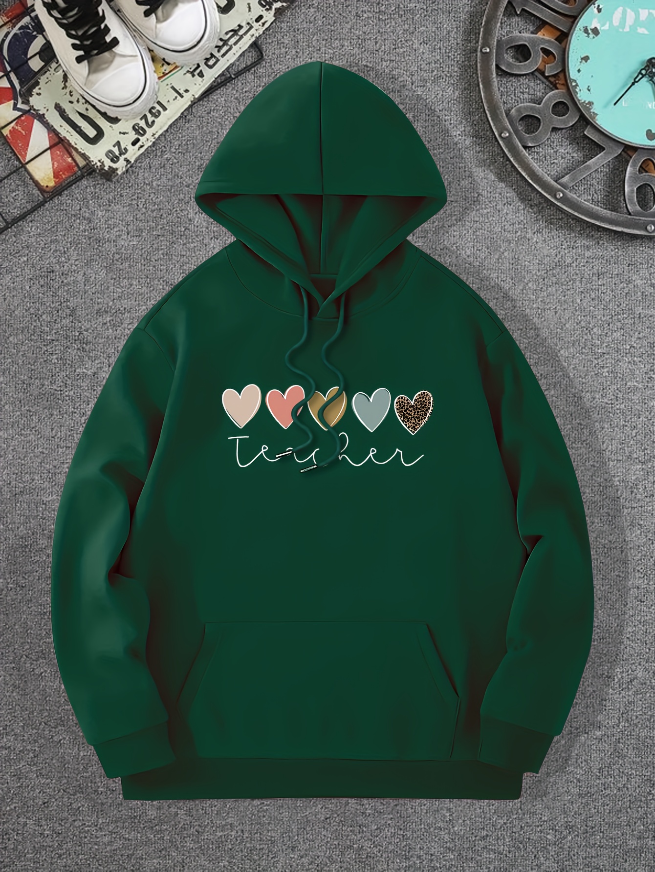 Love Heart Print Hoodie Cool Hoodies For Men Mens Casual Graphic Design  Pullover Hooded Sweatshirt With Kangaroo Pocket Streetwear For Winter Fall  As Gifts - Men's Clothing - Temu