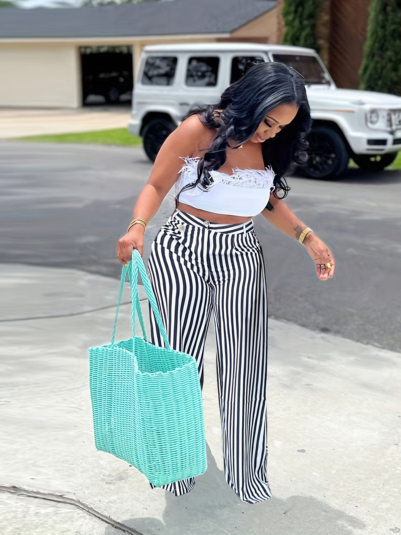 How to Wear Wide Leg Pants + Summer Wide Leg Pants Outfits