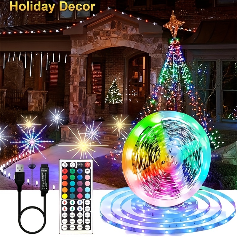 Led Flexible Light Strip Christmas Decorative Light Strip - Temu