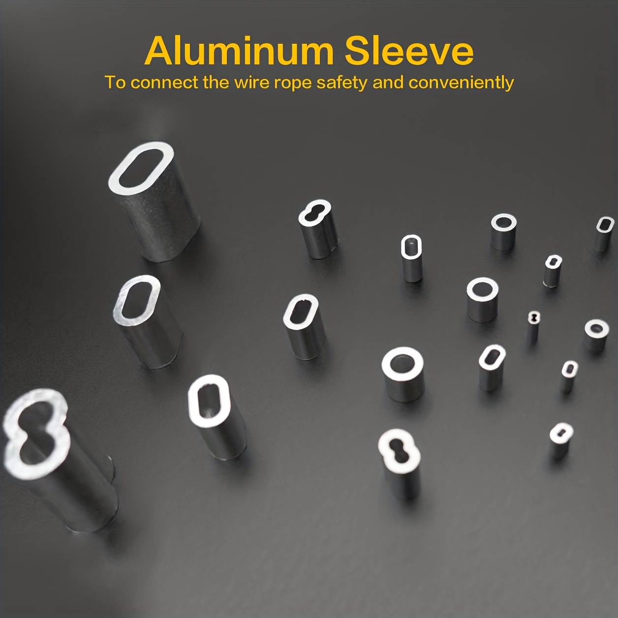 Aluminum Sleeve Oval Ferrule Made Aluminum Oval Aluminum - Temu