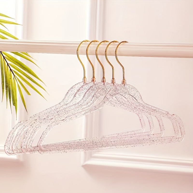 Plastic Clothes Hangers, Traceless Non-slip Clothes Hanger, Ultra