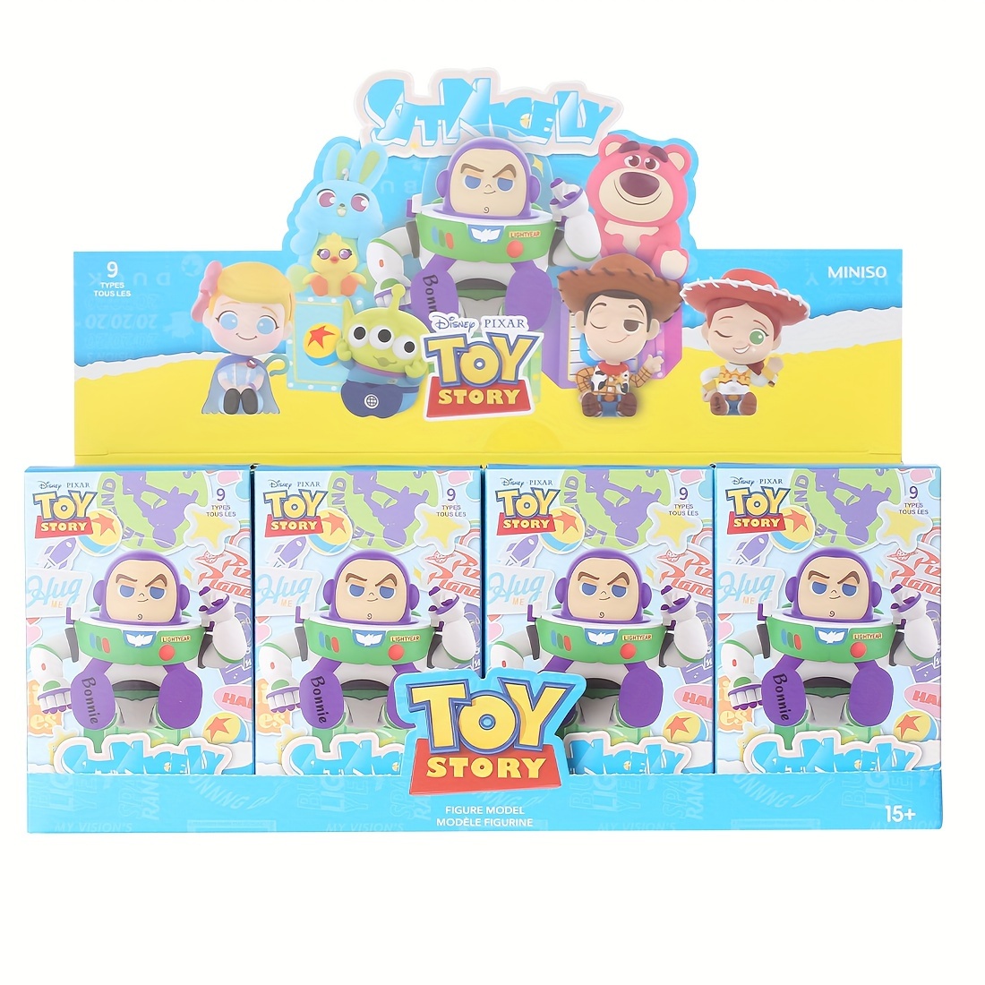 Kit 9 Adornos Decoración Cumpleaños Toy Story Mesa Niños