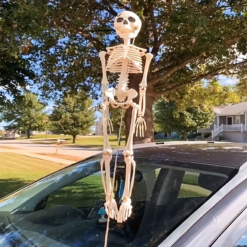 Fashion Pendant Skeleton Head Car Accessories Halloween Car Rear