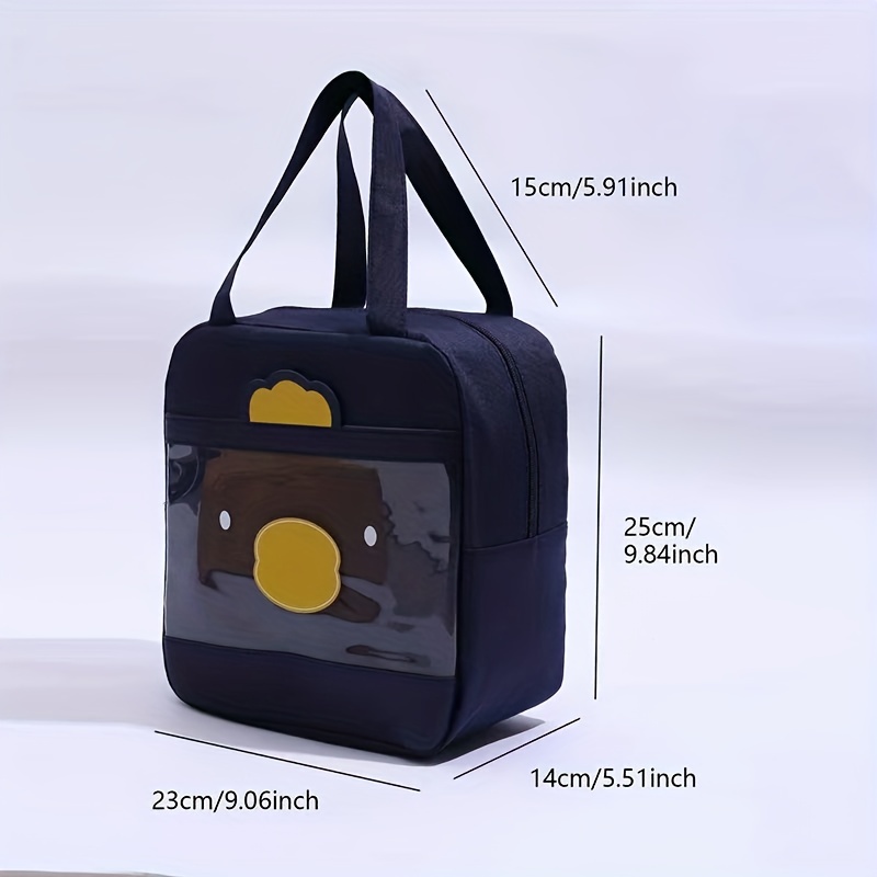 MINISO Lunch Bag for Office Women Men School Kids, Insulated Eco