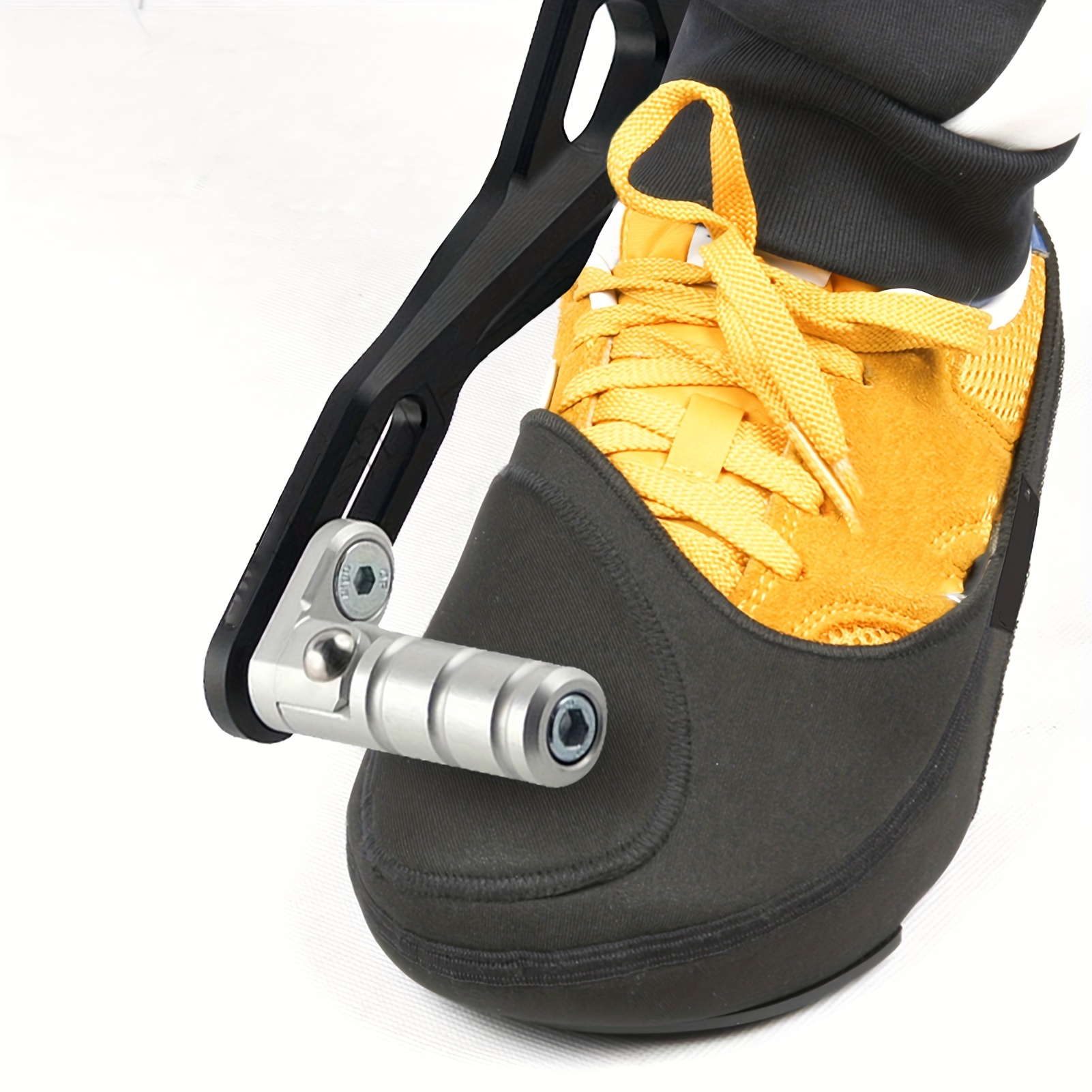 

1pc Motorcycle Gear Shift Shoe Cover, Outdoor Shoe Protector, Non-slip Changing Gear Pad