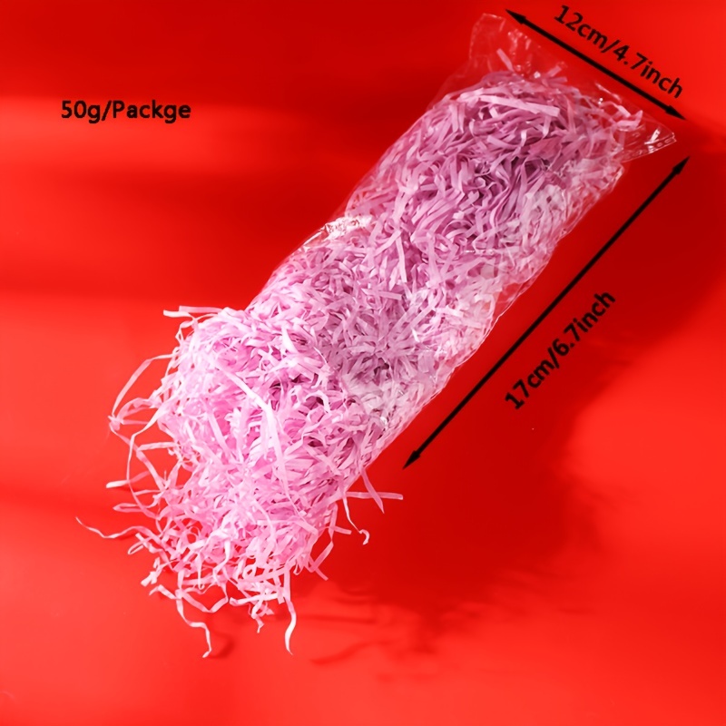  PEVOGON Pink Easter Grass Raffia Filler Paper Shreds