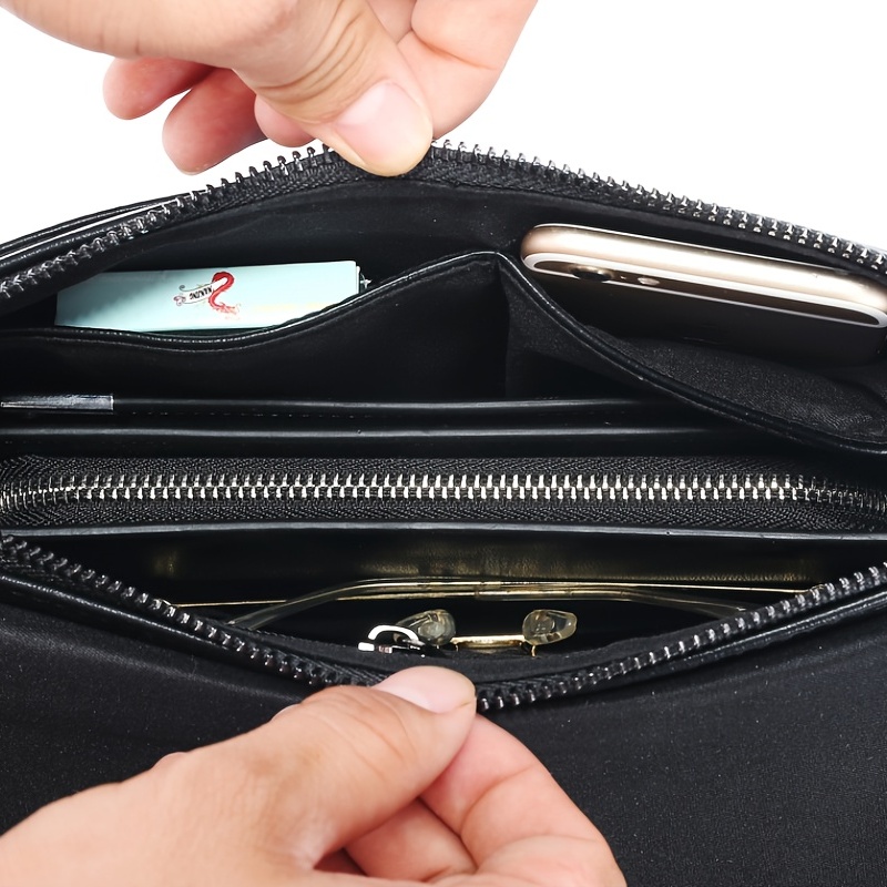 Men's Hand Bag Lock Buckle Fashion Trendy Handbag Business Hand Grip  Envelope Bag Ipad File Bag - Temu