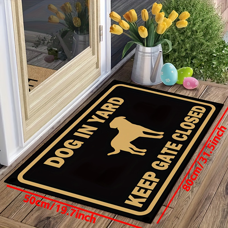 Dog Shaped Decorative Area Rug Indoor Absorbent Non slip Mat - Temu