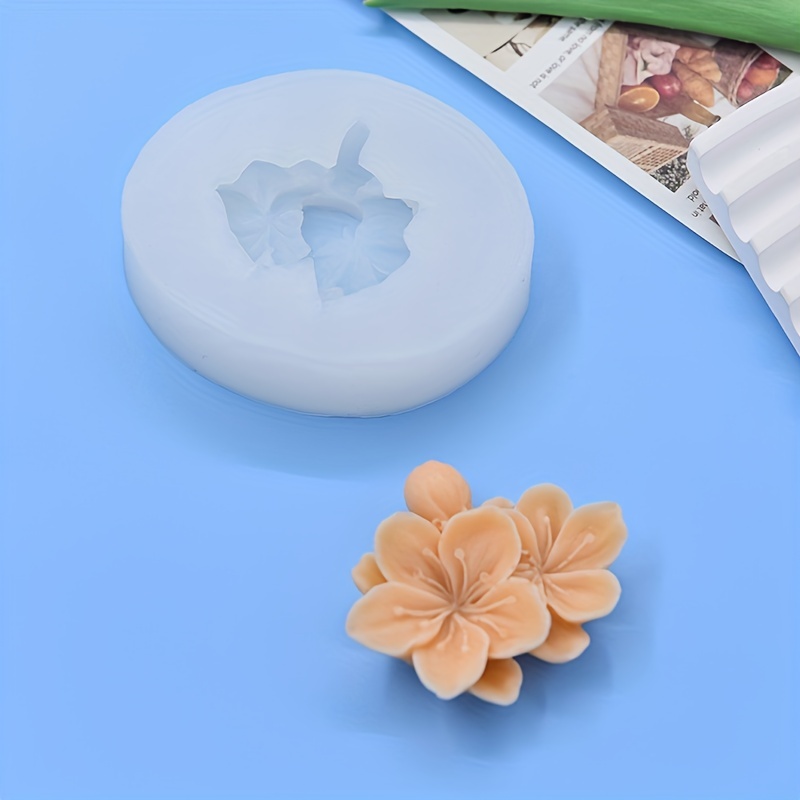 Lily Flower Chocolate Mold, 3d Silicone Mold, Candy Mold, Fondant Mold,  Baking Mold - Temu