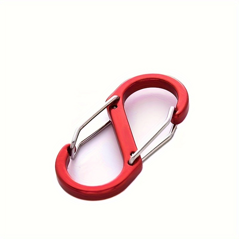 4pcs Outdoor S Aluminum Carabiners for Camping Hiking