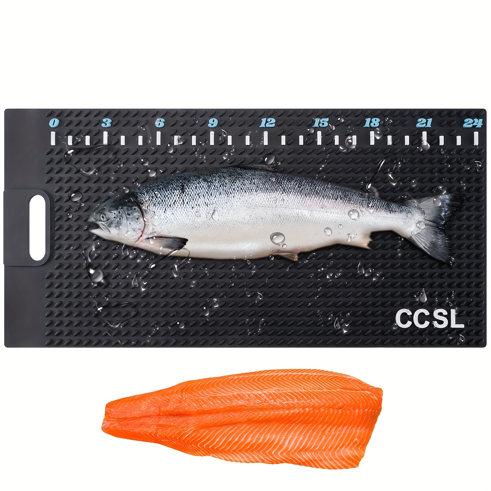  Fish Fillet Mat with Fish Cutting Board, Extra Large