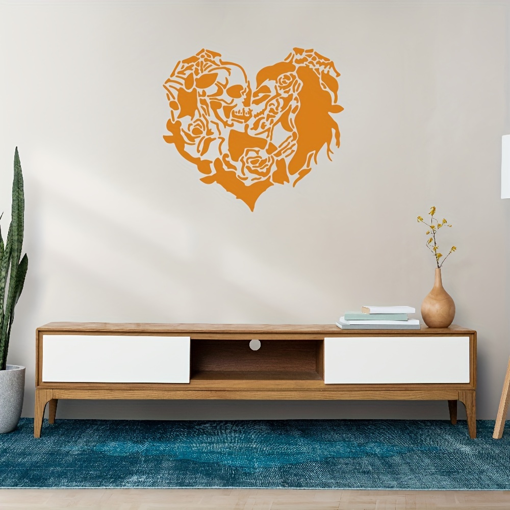 Heart Stencil, Wall Decor, Home Decor, Furniture Painting, Sign