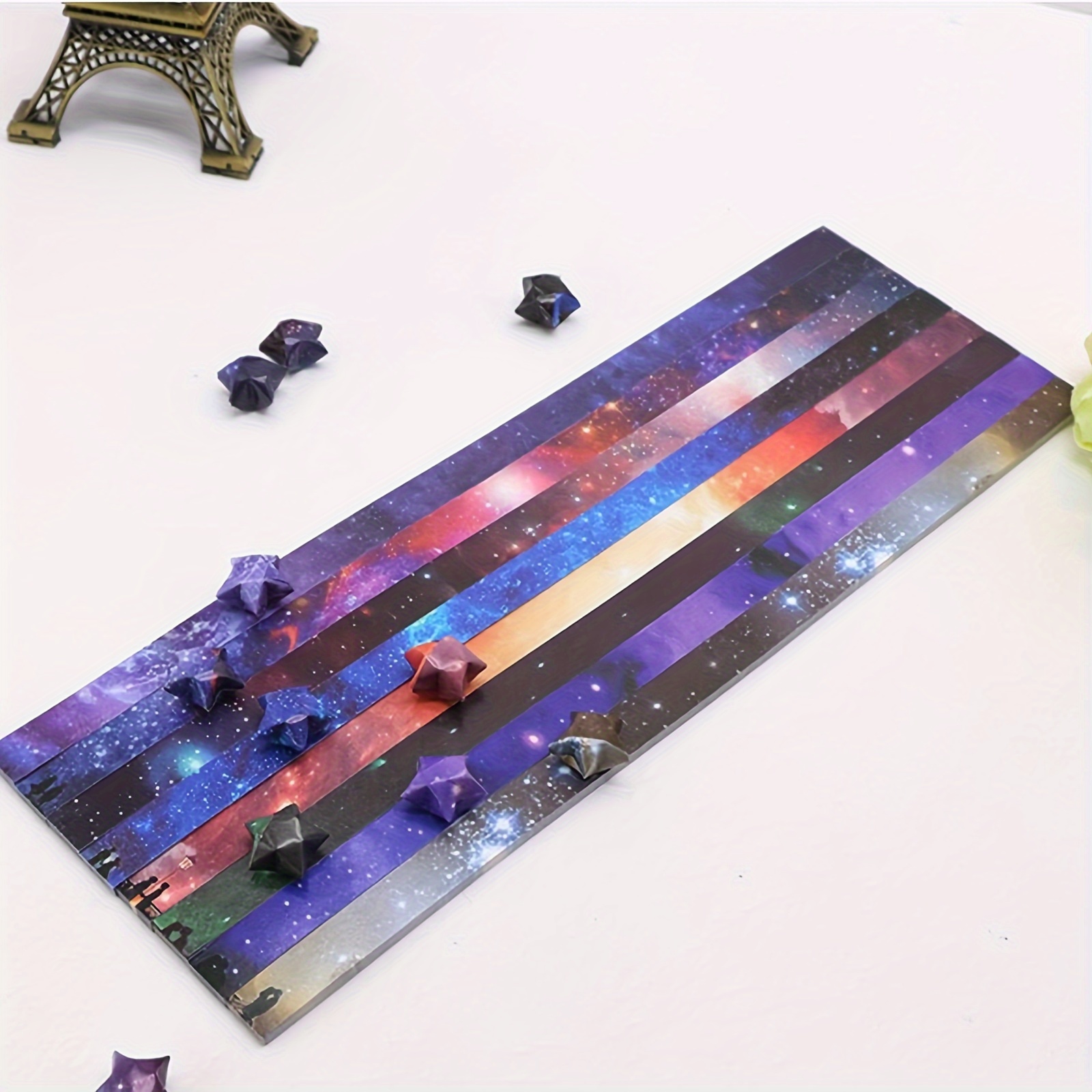 Origami Star Paper Strips Starry Sky Star Paper Strips Lucky - Temu