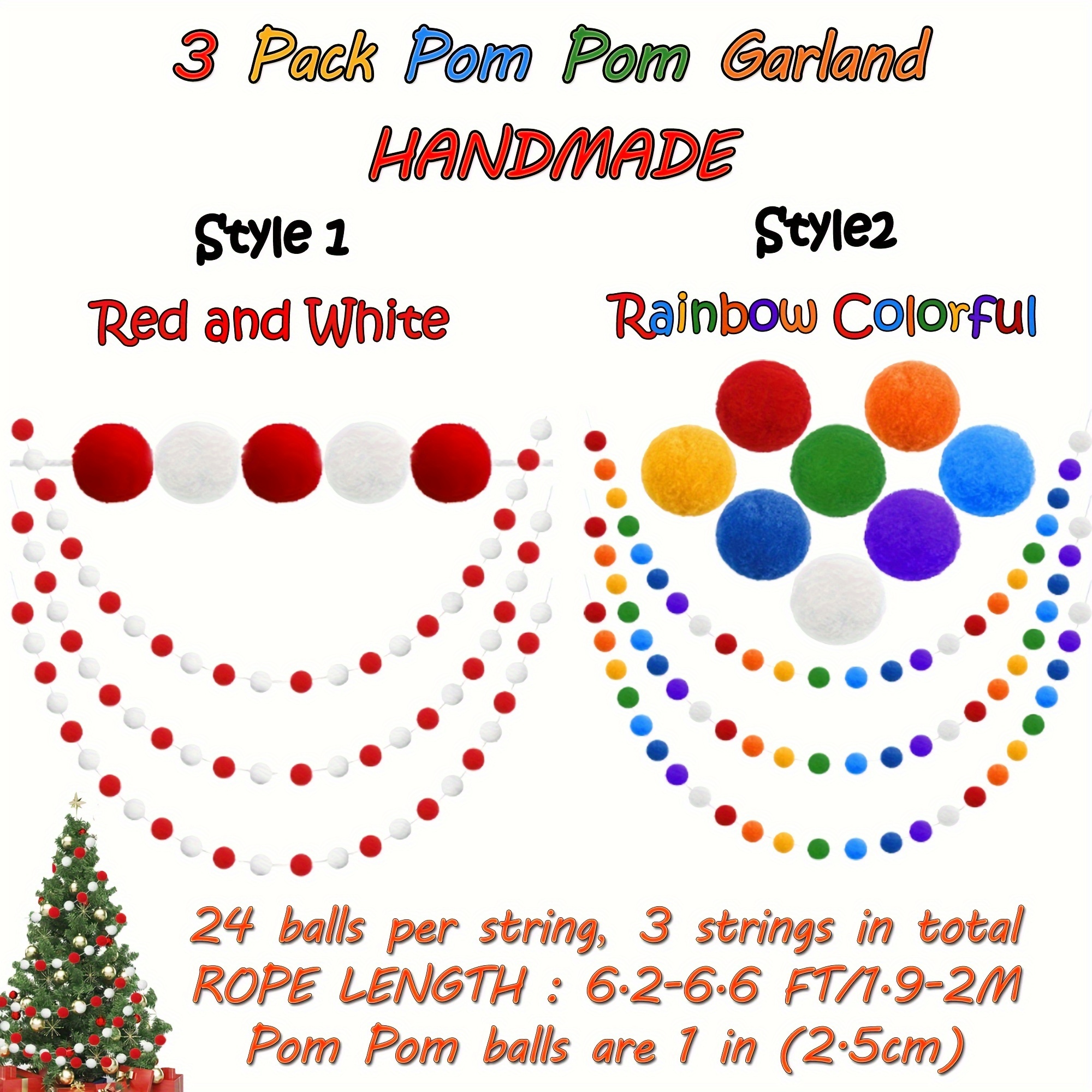 How to String a Pom Pom Garland 