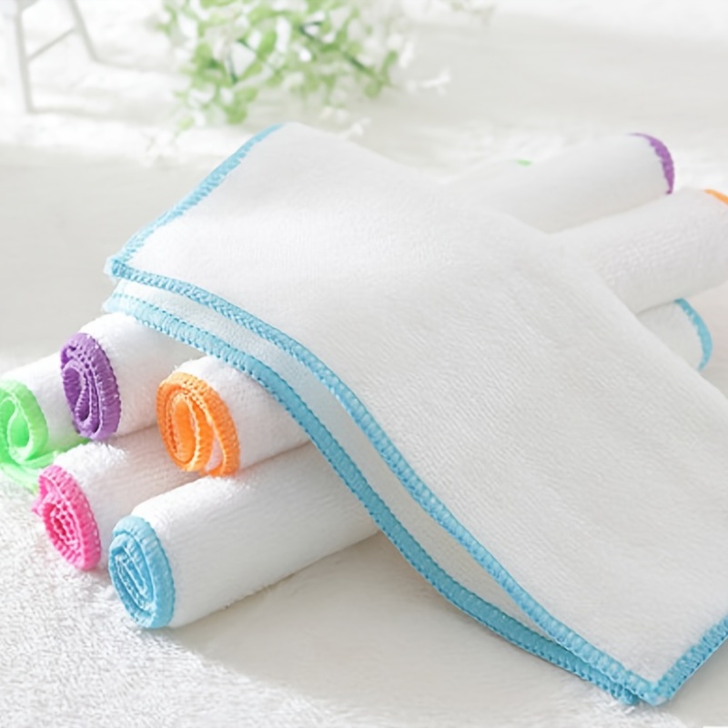 5 Layers Fiber Rag Super Absorbent Dishwashing Cloth Towel - Temu