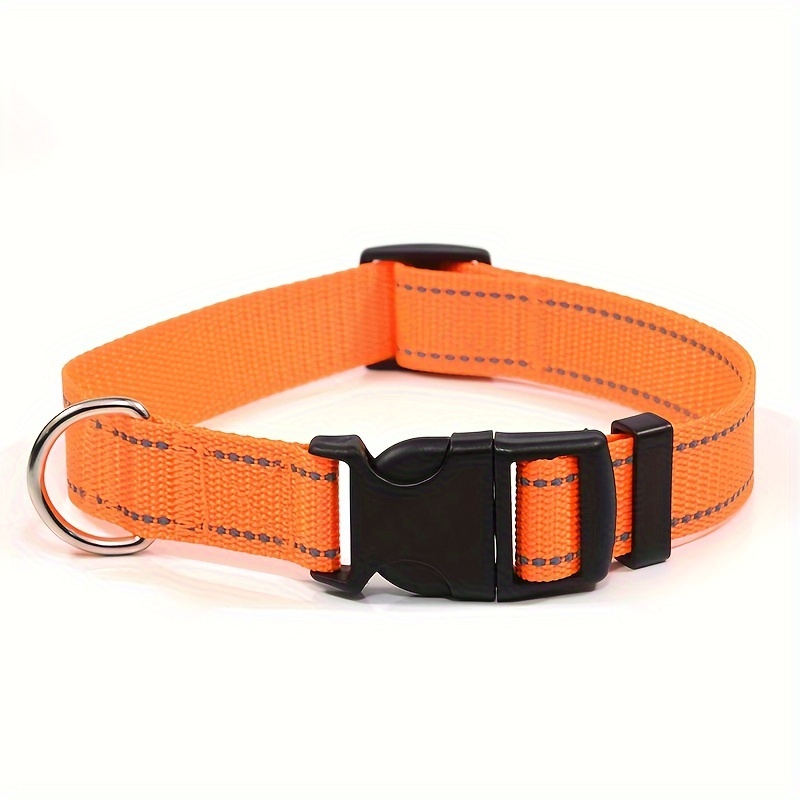 Image of Reflective Dog Collar For Medium-sized Dogs, Anti-escape And Anti-choke, Walking Leash For Puppies, Pet Dog Neck Collar